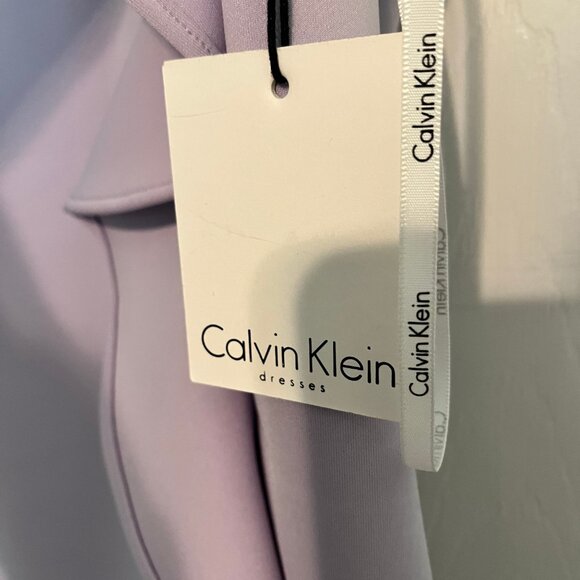 NWT Lavendar Calvin Klein Dress, Size 4 - Picture 4 of 6